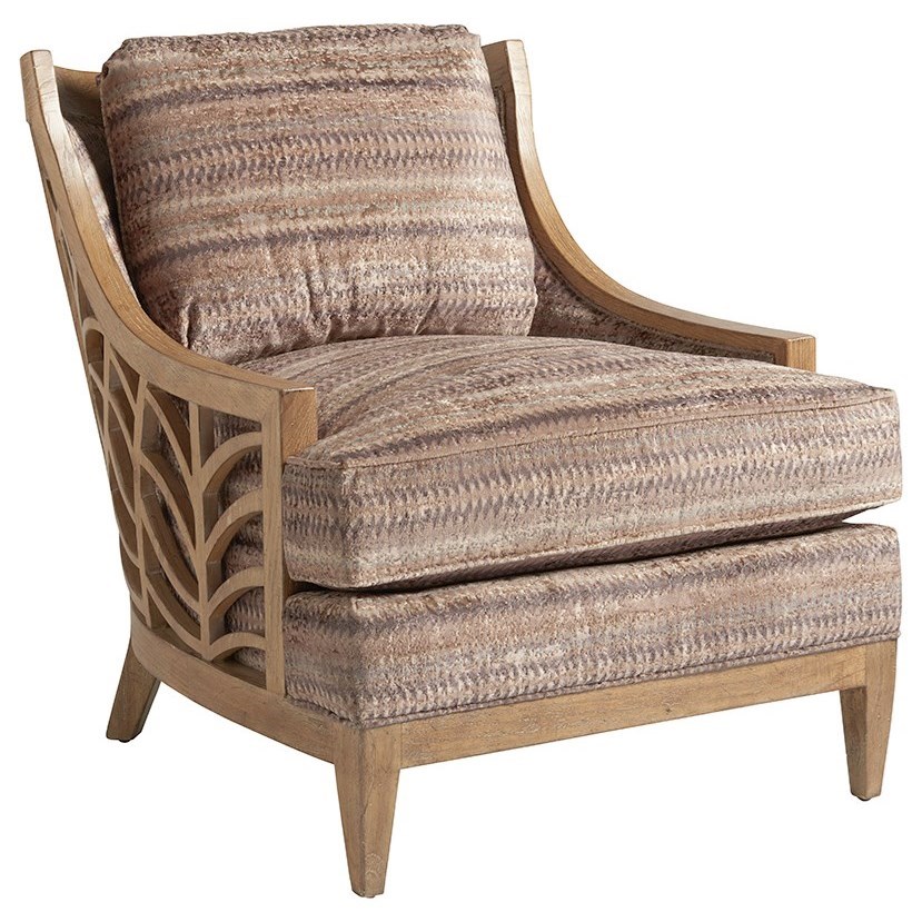 Tommy Bahama Home Los Altos Marion Contemporary Accent Chair with